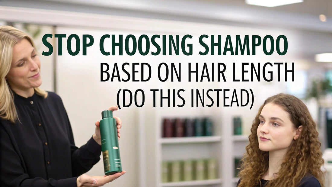 why shampoo should match hair needs, not length