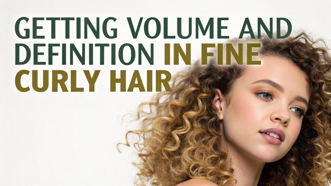 styling fine 3A curls for volume