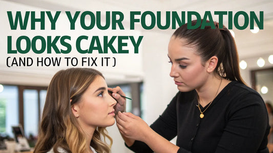 why foundation looks cakey and how to fix it