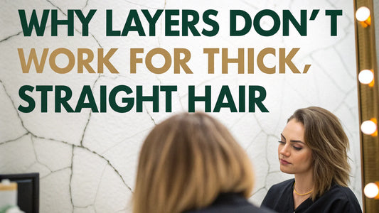 why layers don’t work on thick straight hair