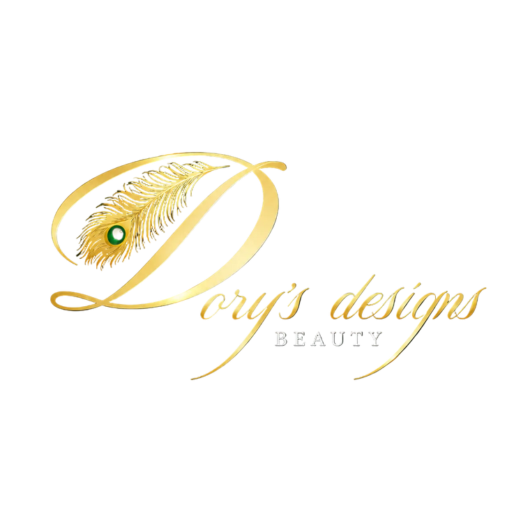 Dory’s Designs Beauty Studio logo – full-service beauty salon in Etobicoke.